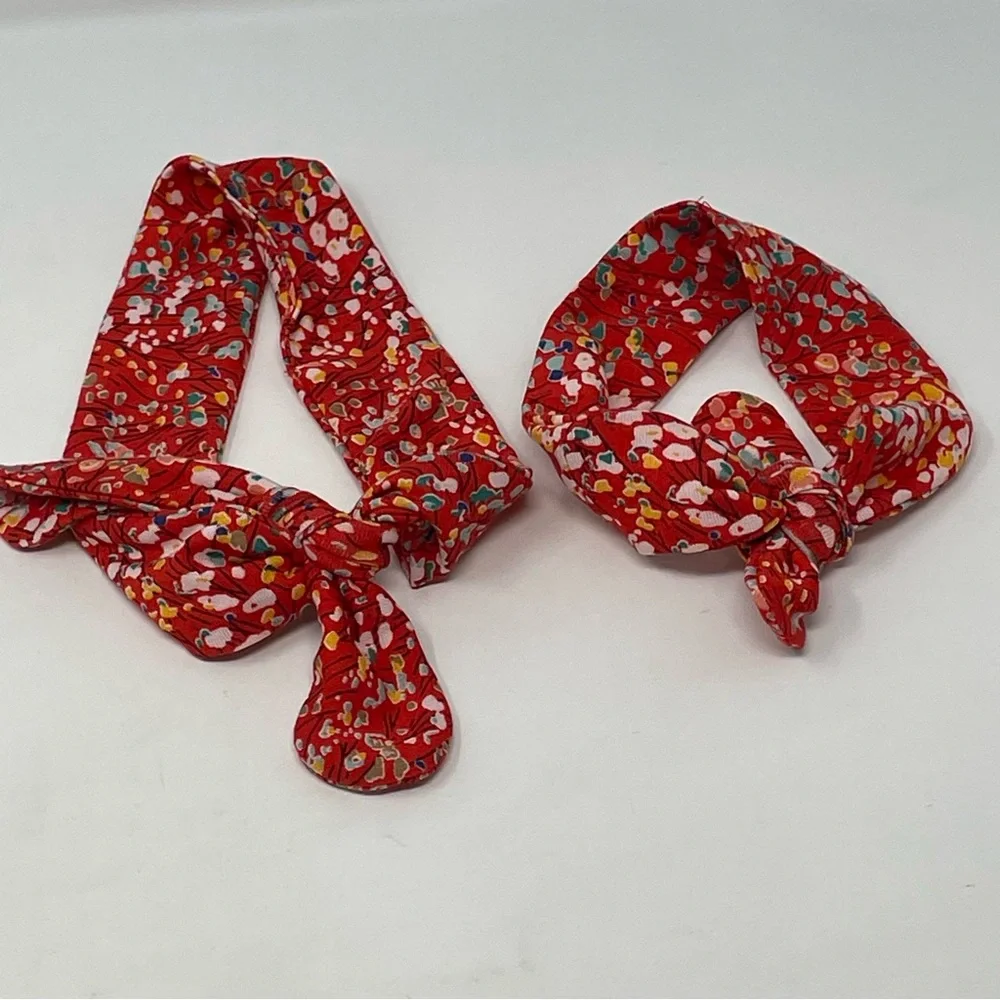 Latched Mama Mommy & Me Matching Headband Set - Lot of 2 Handmade Floral Sets